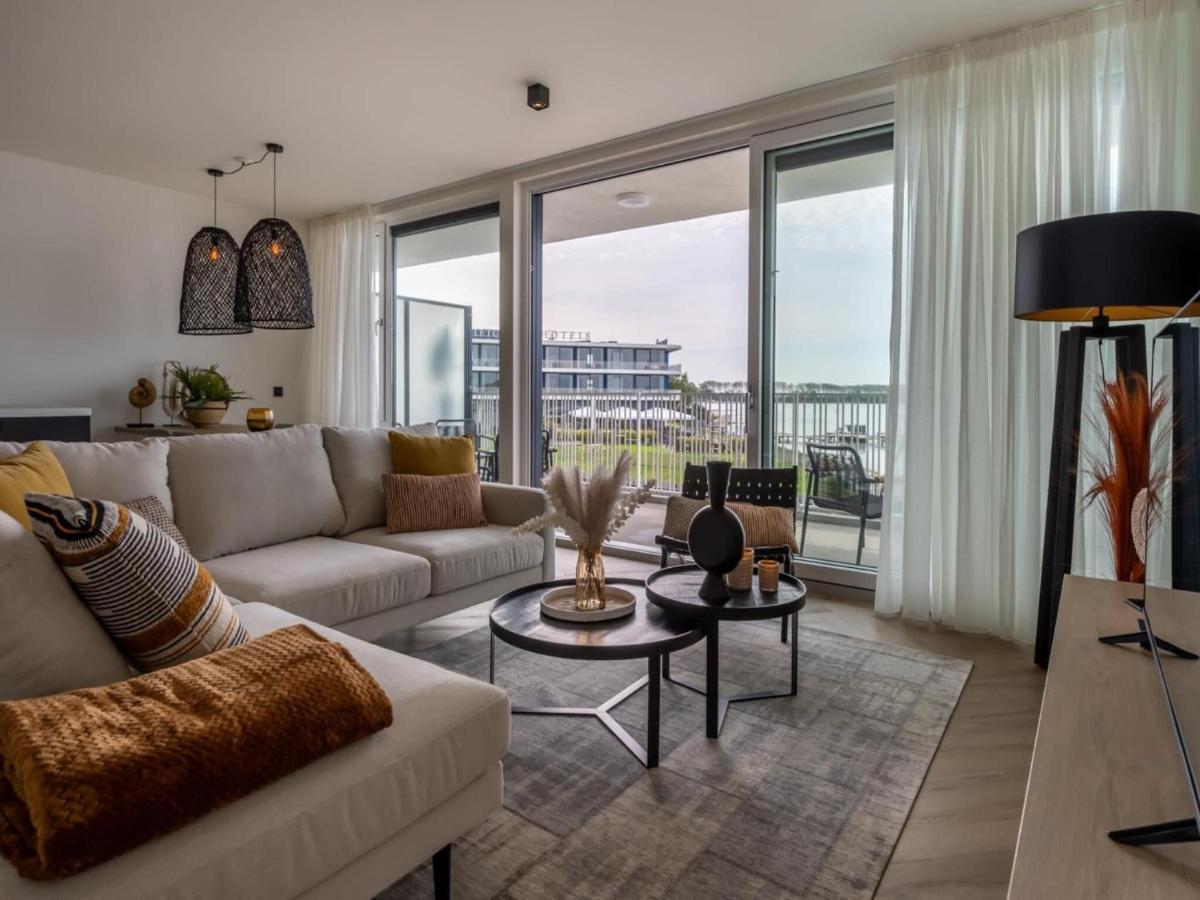 Spacious Waterfront Apartment Arnemuiden Exterior foto